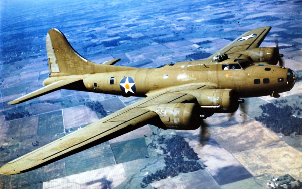Бомбардировщик Боинг B-17E