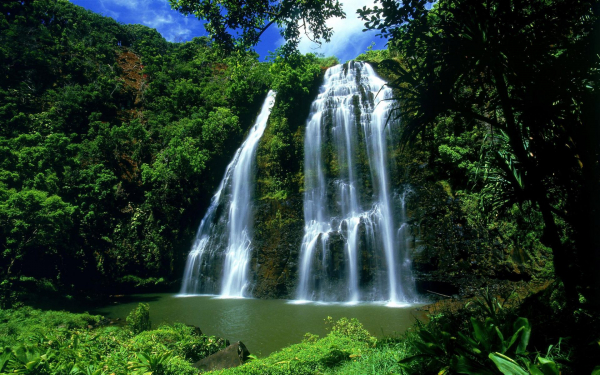Водопад в провинции Шангри-Ла