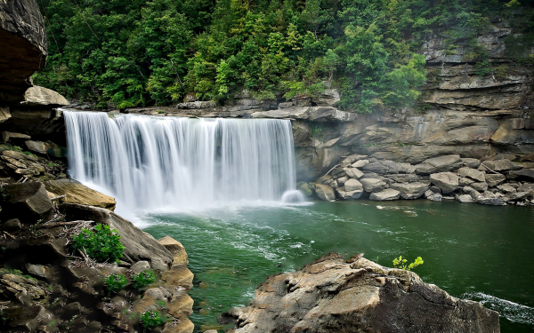 Водопад на реке Камберленд