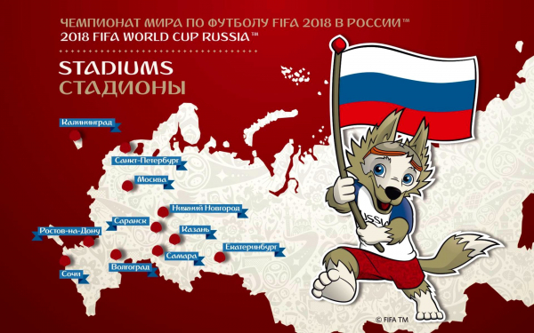 Стадионы этих российских городов примут чемпионат мира по футболу 2018