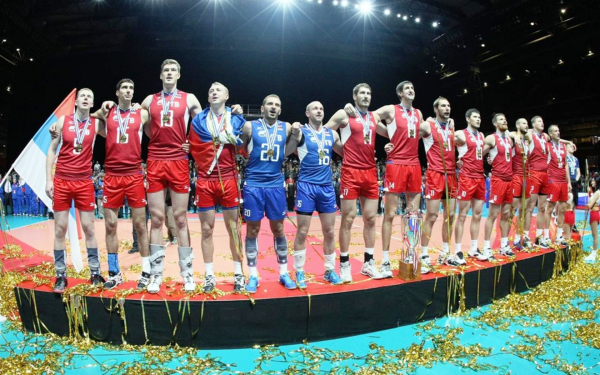 Волейболисты России чемпионы Европы 2013