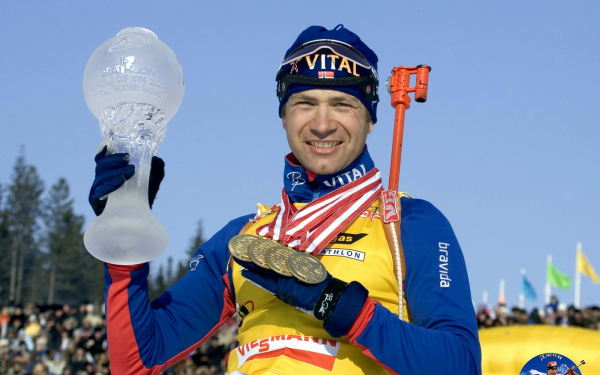 Норвежский биатлонист Уле-Эйнар Бьорндален