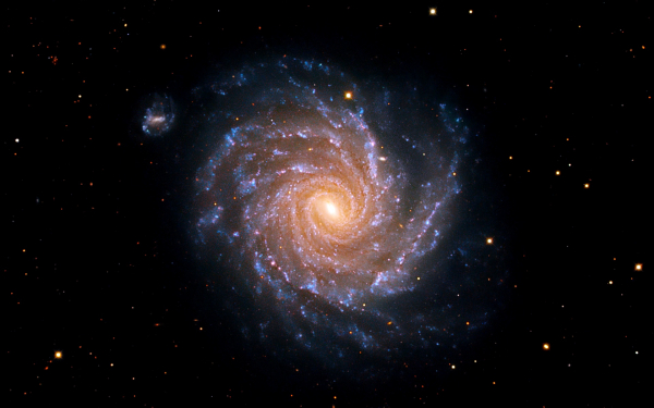 Спиральная галактика NGC 1232