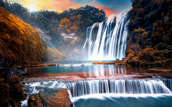 Водопад Хуангошу - Млечный путь на Земле