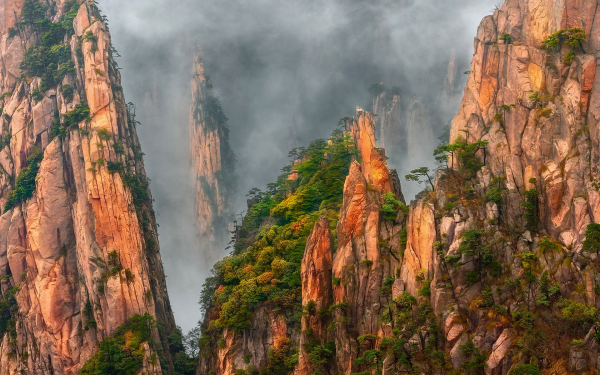 Гранитные скалы в провинции Аньхой
