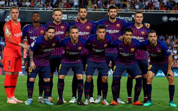 Футболисты ФК Барселона 2019