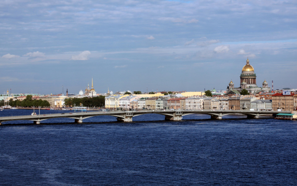 Благовещенский мост  в Санкт-Петербурге