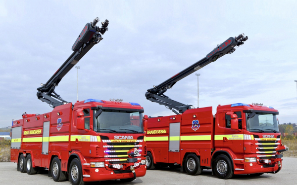Fire trucks Scania / Пожарные машины Скания