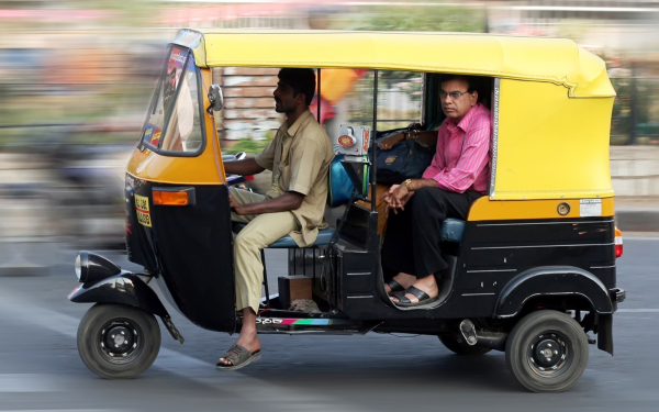 Моторикша в Индии