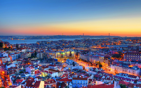Вечерний Лиссабон