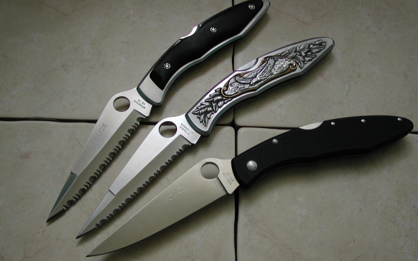 Складные ножи Спайдерко