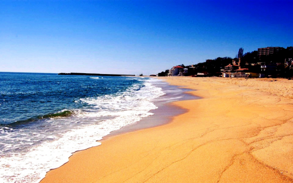 Пляж Золотые пески в Болгарии