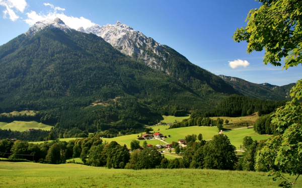 Бавария Альпы лето