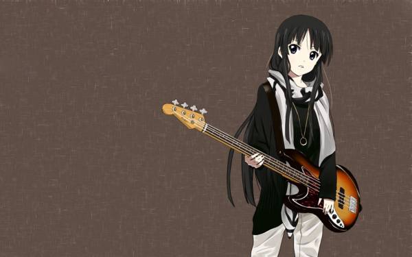 Гитара девушка аниме