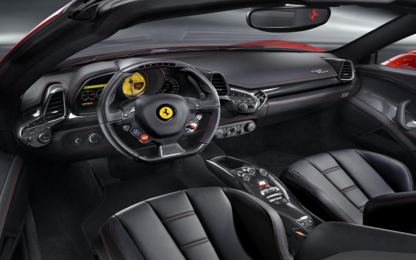 Ferrari 458 Spyder | Феррари 458 Паук интерьер