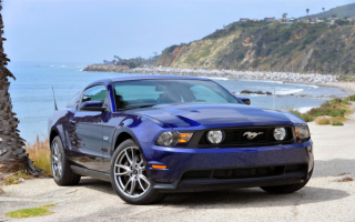 Ford Mustang | Форд Мустанг синий