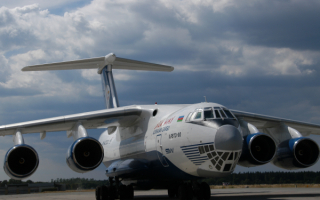 Военно-транспортный самолет ИЛ 76