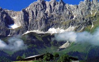 Турбаза в Австрийских Альпах