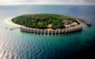 Остров отель на Мальдивах