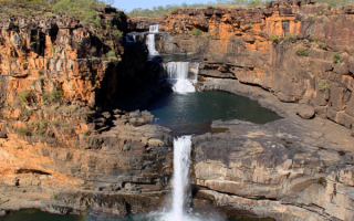 Водопад Митчелл в Австралии