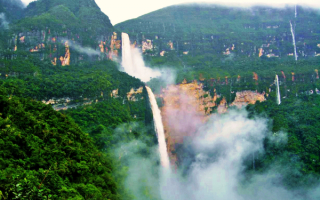 Водопад Гокта в Перу