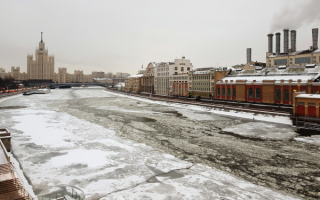 Зимняя Москва река
