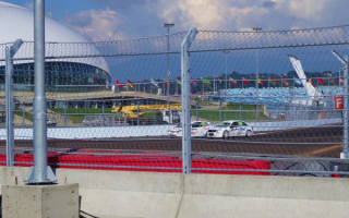 Тестирование трассы Формулы 1 в Сочи