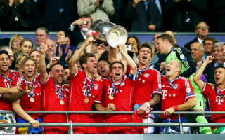 Футбольный клуб Бавария выиграл Кубок чемпионов 2013