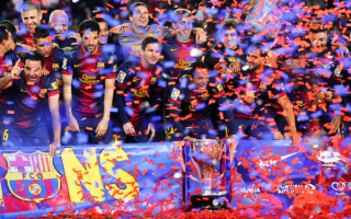 Футбольный клуб Барселона - чемпион Испании 2013
