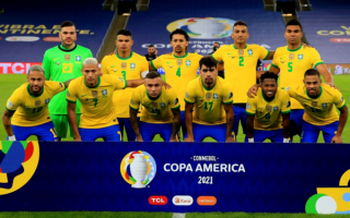 Сборная Бразилии финалист кубка Америки 2021