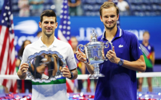 Финалисты US Open 2021 Новак Джокович и Даниил Медведев