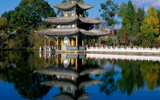 Храм черного дракона в Китае