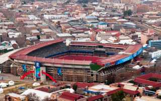 Стадион Эллис Парк в Йоханнесбурге, ЮАР
