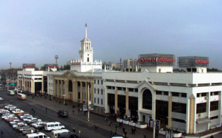 Железнодорожный вокзал Краснодара