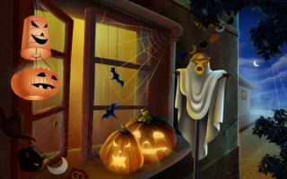 Укрась свой дом в праздник Хэллоуина