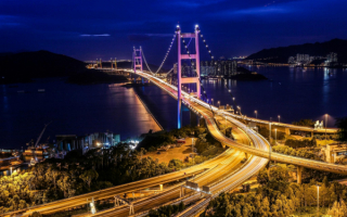 Мост Цин Ма в Гонконге