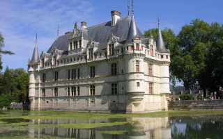 Замок Азе-лё-Ридо. Франция