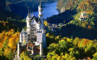 Замок Нойшванштайн, Бавария, Германия