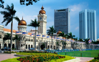 Дворец султана в Куала-Лумпур, Малайзия