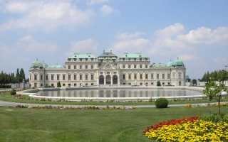 Летний дворец Королевы Анны в Бельведере. Австрия