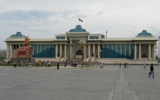 Дворец президента Монголии в Улан-Баторе