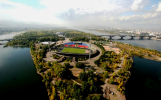 Стадион в Красноярске