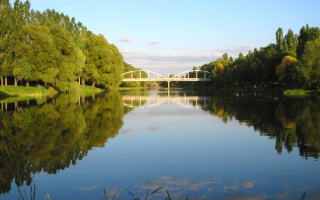 Река Везелка в Белгороде