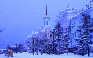Магаданская зима