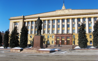 Памятник Ленину в Липецке