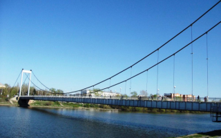 Мост через реку Суру в Пензе