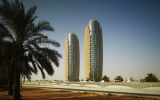 Башни Аль-Бахар в Абу-Даби