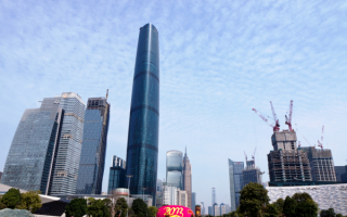 Международный финансовый центр Гуанчжоу. Высота здания 439 м