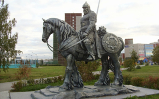 Памятник Илье Муромцу в Екатеринбурге