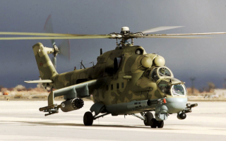 Легендарный вертолет Ми-24